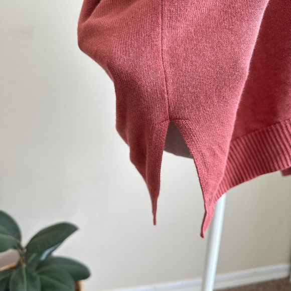 Anthropologie Dolman Sleeve Oversized Sweater Rust Brown - S - Picture 7 of 13